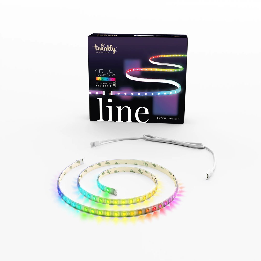 Twinkly 100 ljósa RGB LED borða framlenging 1,5m