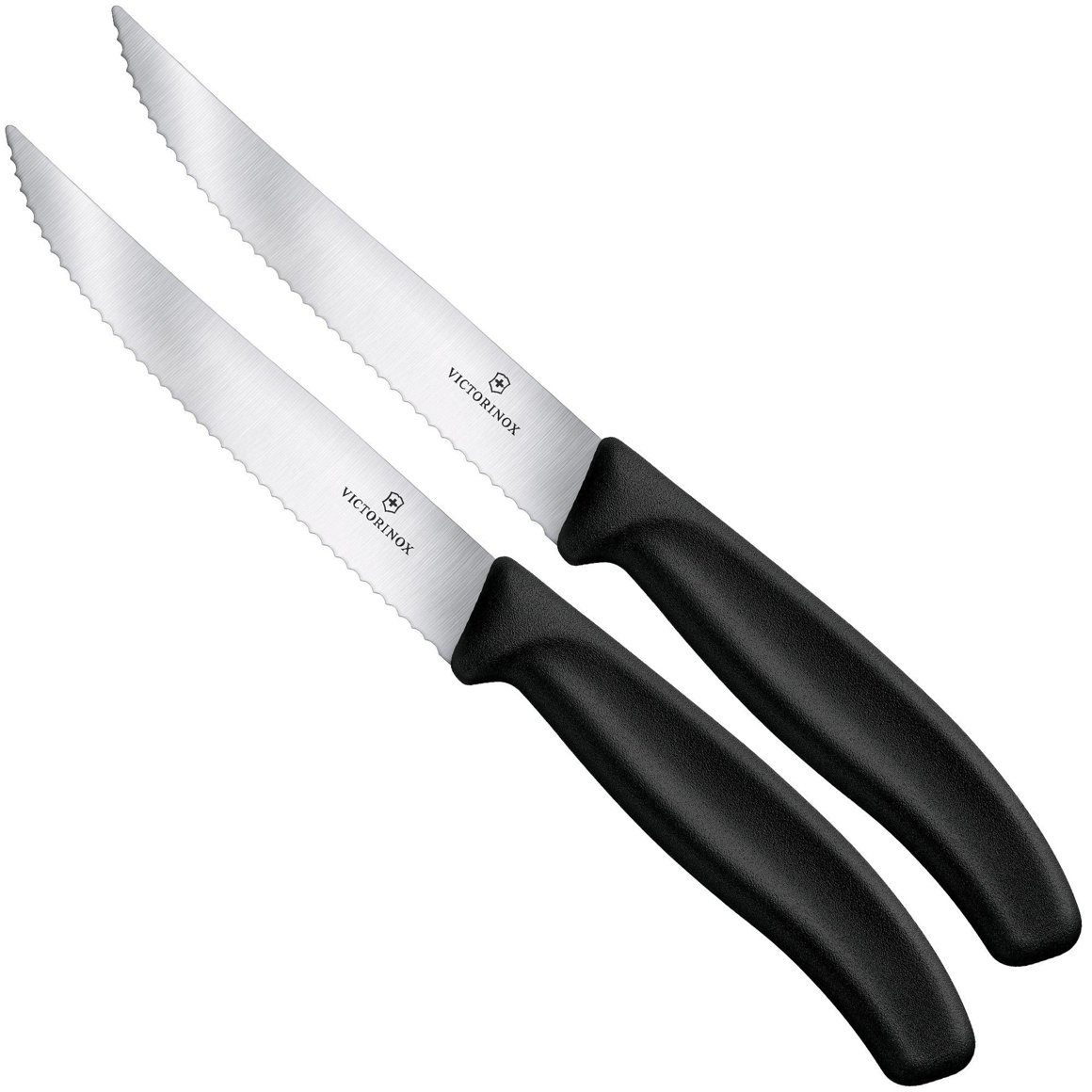 Victorinox Steikarhnífur svartur 12cm 2stk