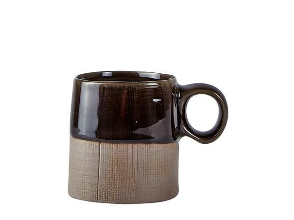 Villa Collection Bolli espresso 13cl grófur leir anthracite/grey