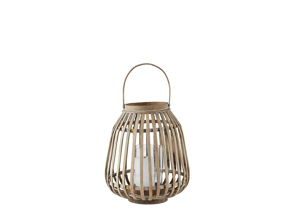 Villa Collection Lukt 25x30cm bambus natur