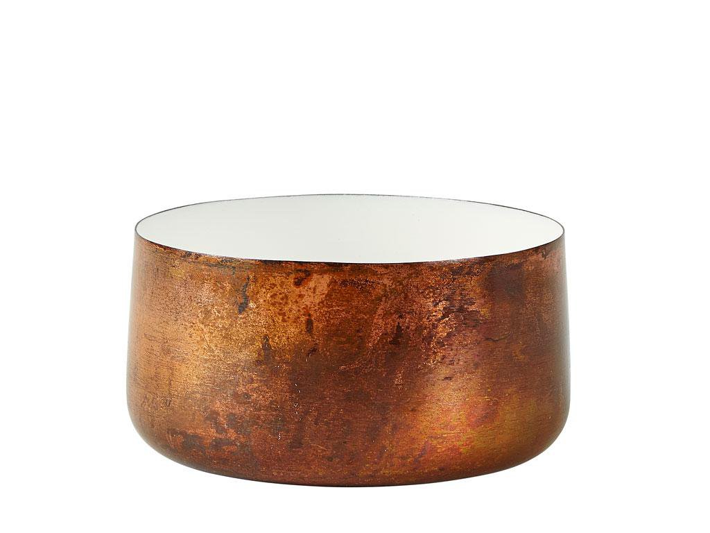 Villa Collection Skál 1ltr járn copper/white