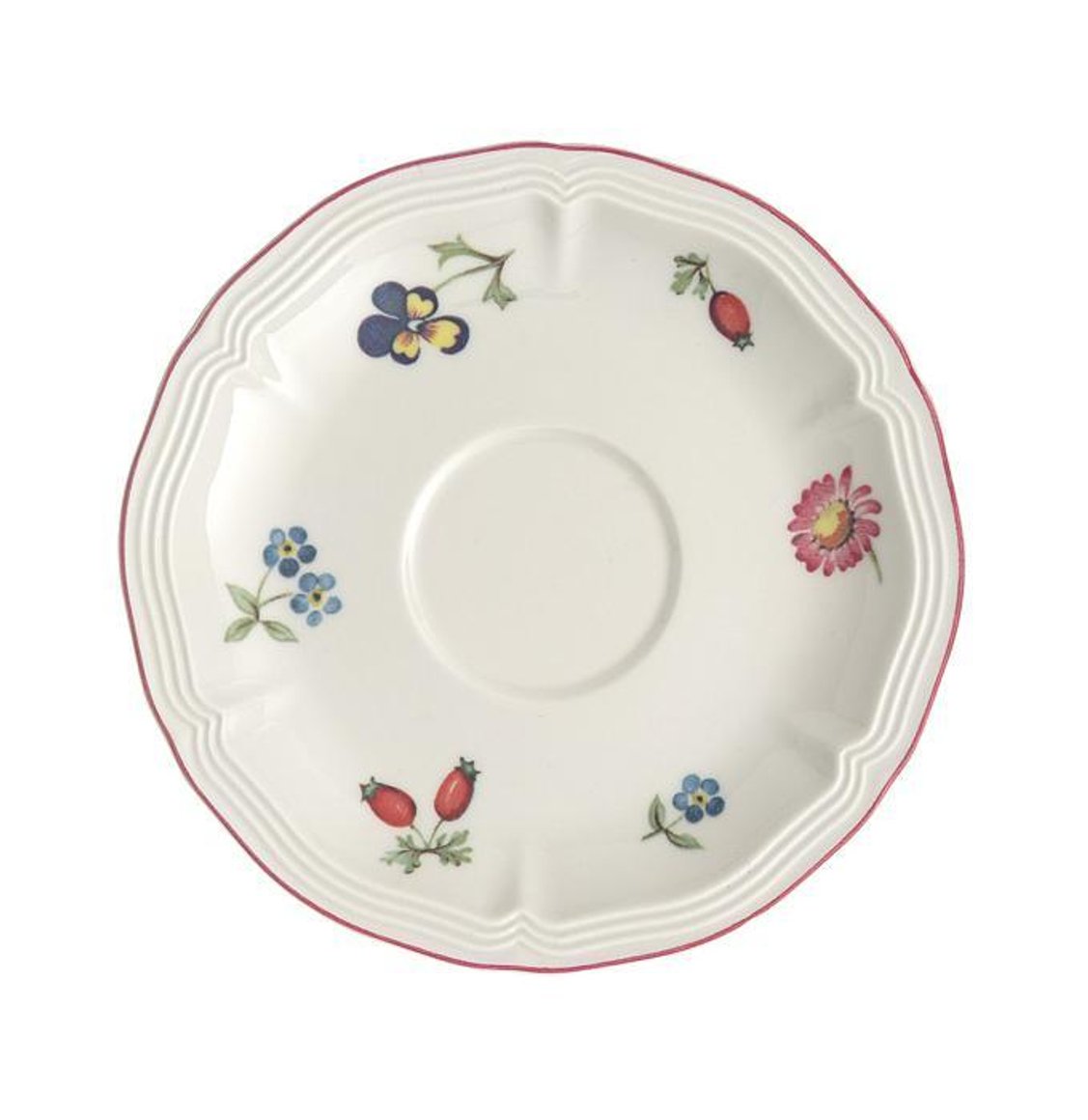 Villeroy & Boch Petite Fleur undirskál f. mokkabolla
