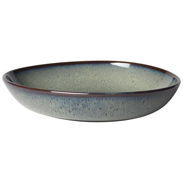 Image of Villeroy & Boch Lave Gris djúpur diskur 22cm