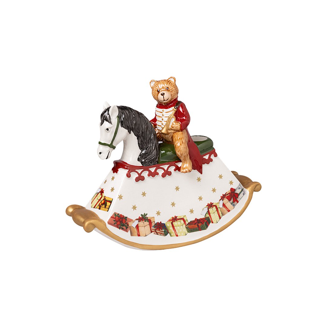 Villeroy & Boch Christmas Toys rugguhestur kertastjaki