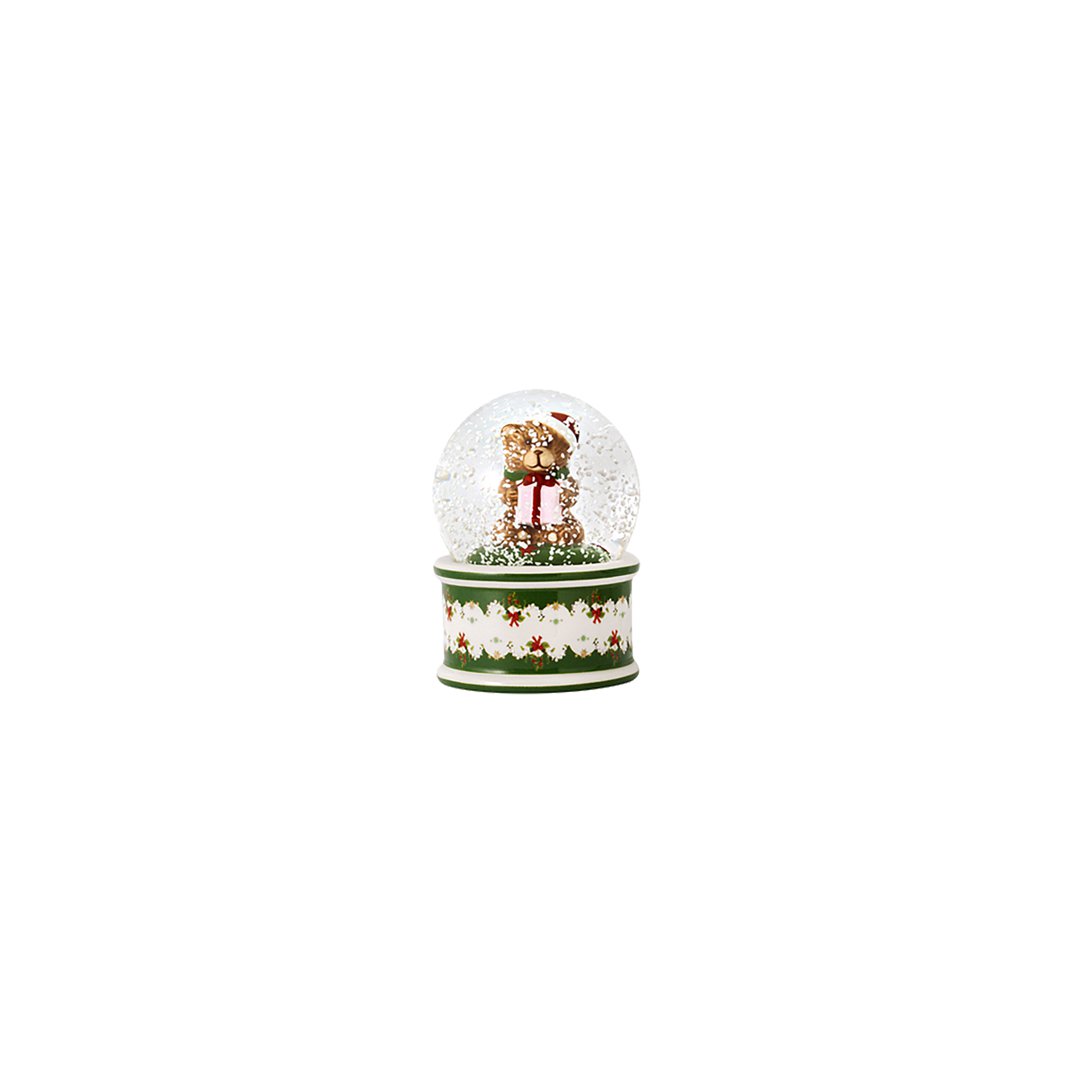 Villeroy & Boch Christmas Toys snjókúla m.bangsa