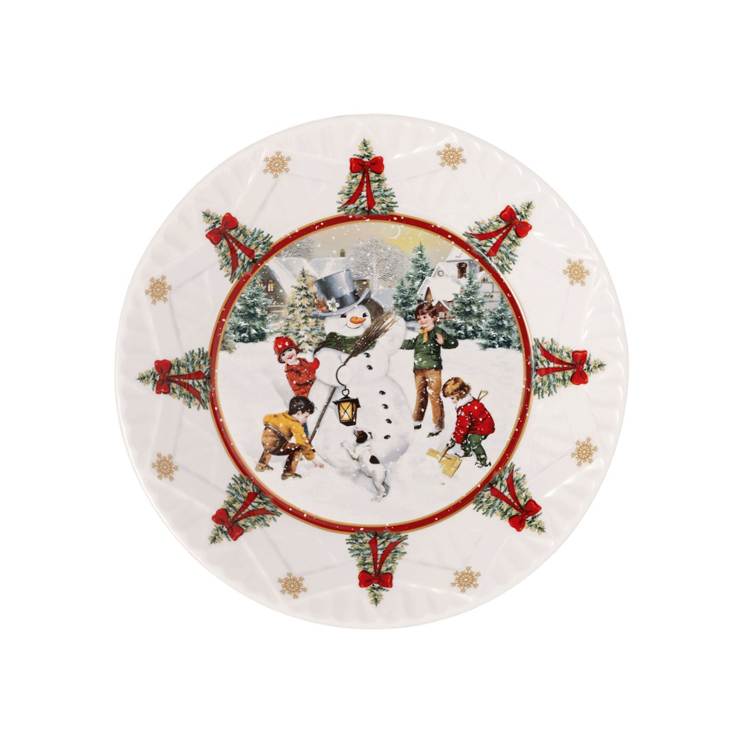 Villeroy & Boch Toys Fantasy skál 24cm Snjókarlagerð