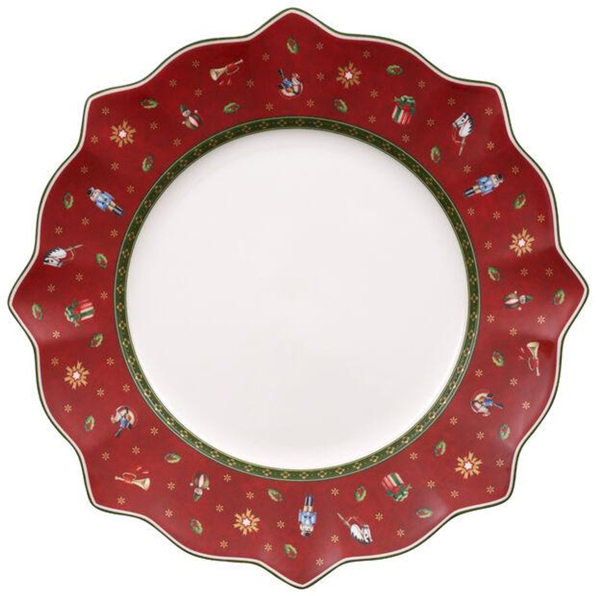 Image of Villeroy & Boch Toys Delight jóla diskur 29cm rauður