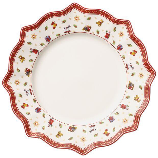 Image of Villeroy & Boch Toys Delight jóladiskur, 29cm hvítur