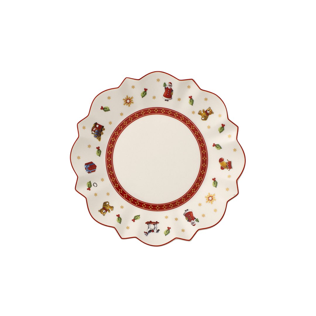 Villeroy & Boch Toys Delight jóla diskur 17cm hvítur