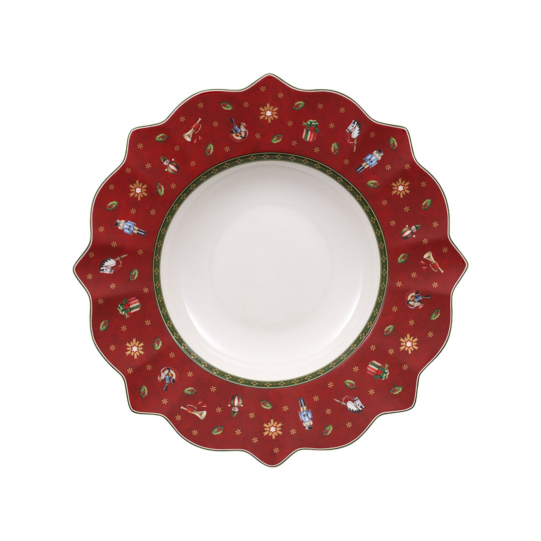 Villeroy & Boch Toys Delight djúpur diskur rauður 26cm