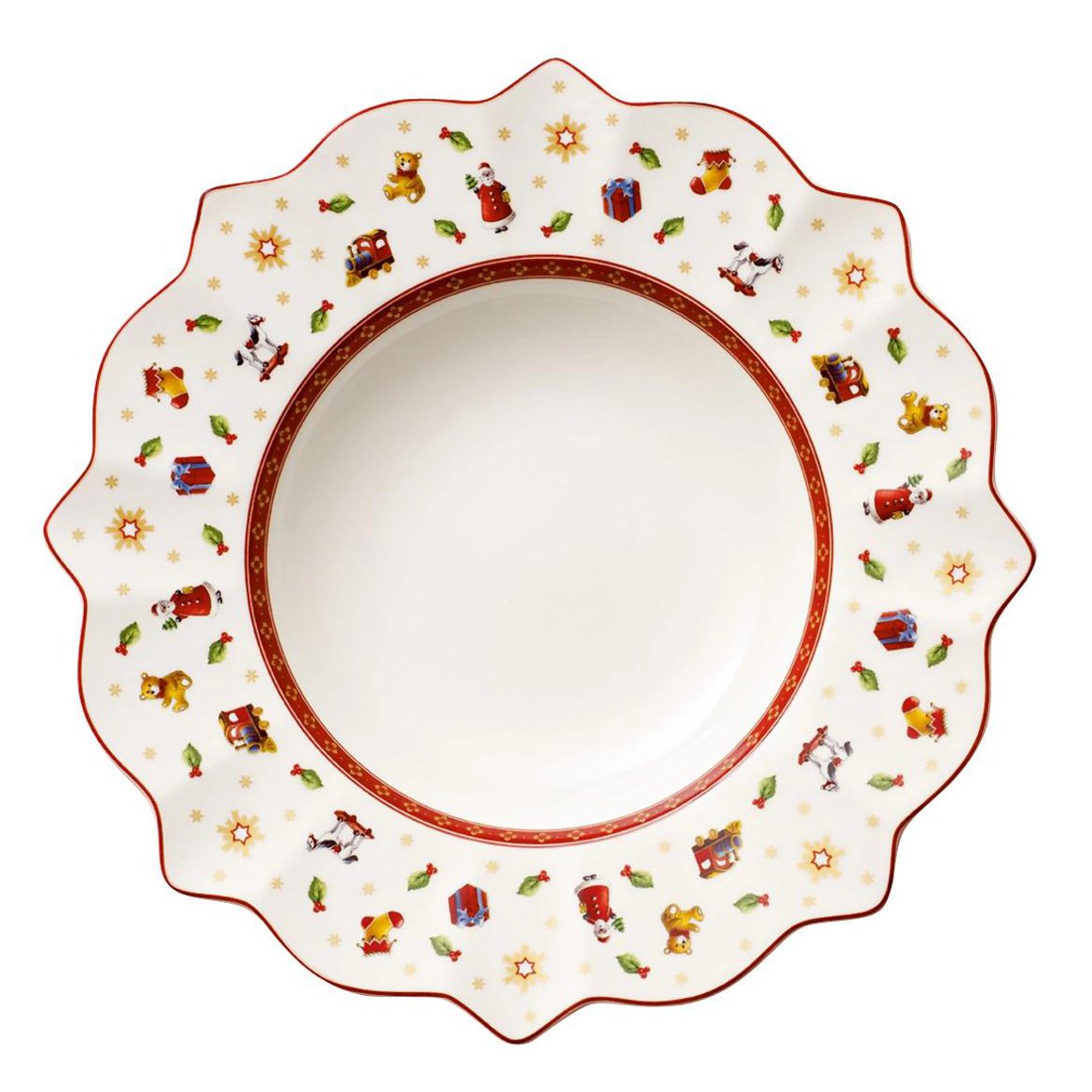 Image of Villeroy & Boch Toys Delight djúpur diskur hvítur 26cm