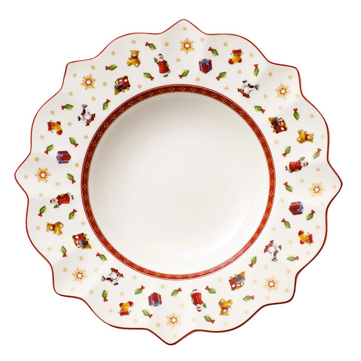 Villeroy & Boch Toys Delight djúpur diskur hvítur 26cm