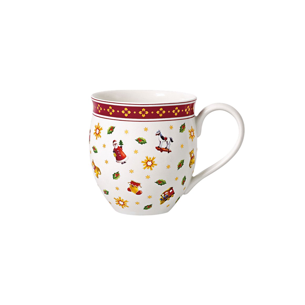 Villeroy & Boch Toys Delight jóla krús 0,34ltr hvít jólamyndir