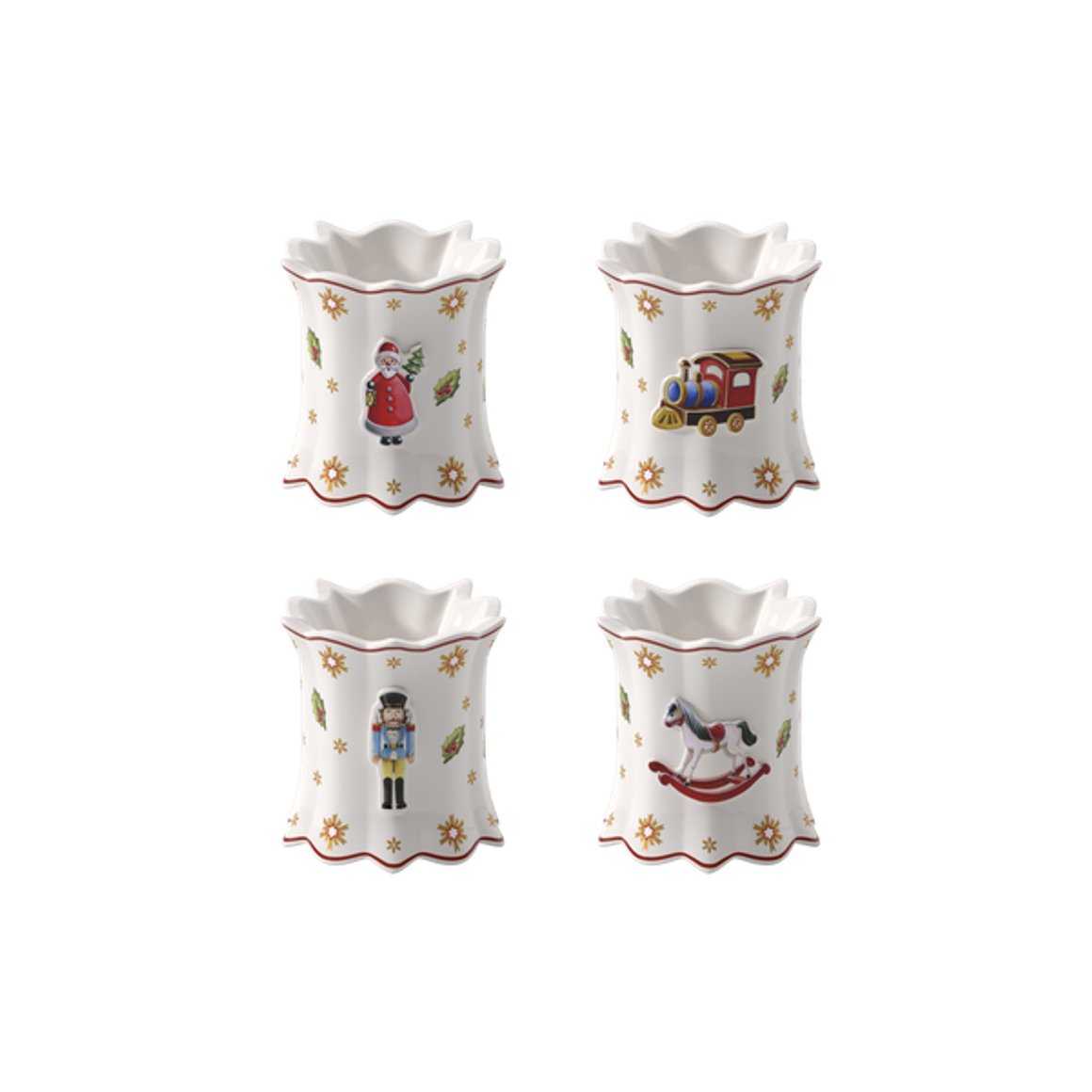 Villeroy & Boch Toys Delight jóla servíettuhringir 4stk