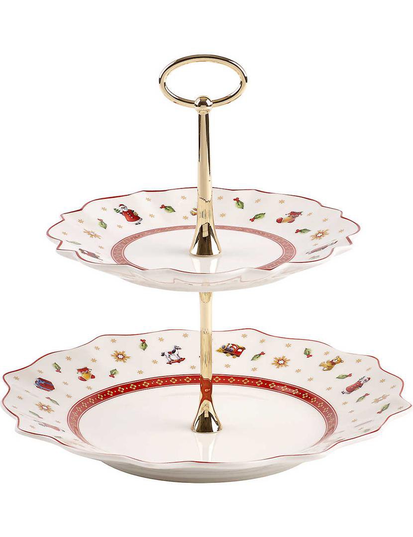 Image of Villeroy & Boch Toys Delight 2ja hæða jóladiskur 24cm