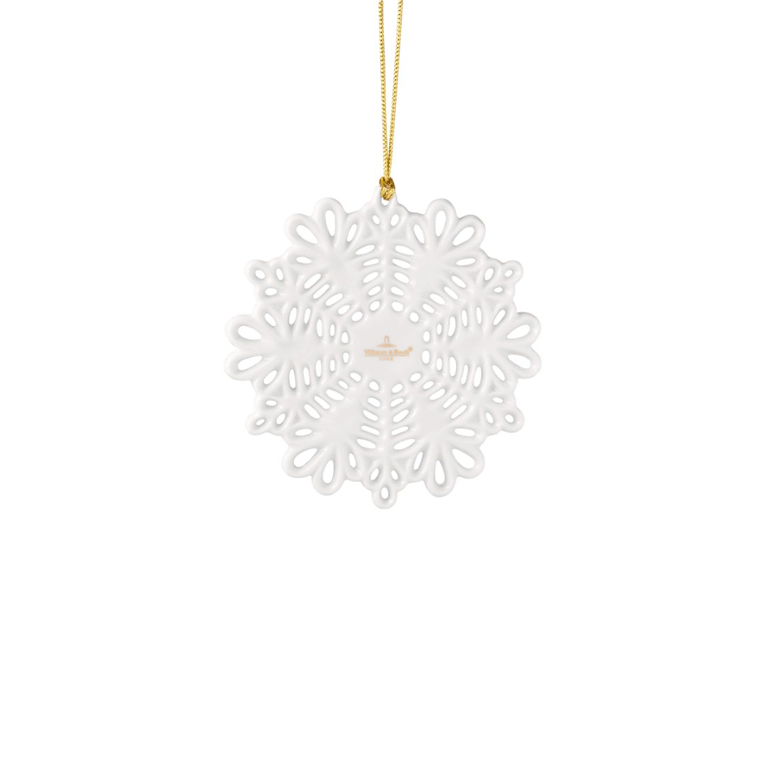 Villeroy & Boch Christmas Classic snjókorn postulín