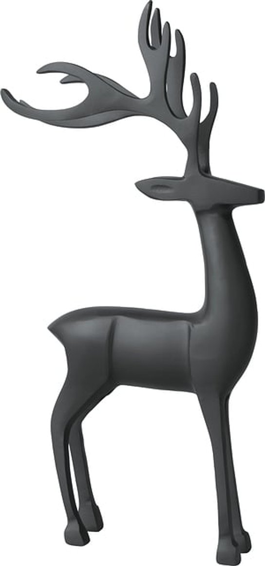Image of Villeroy & Boch Christmas Chic hreindýr h:44,5cm svart