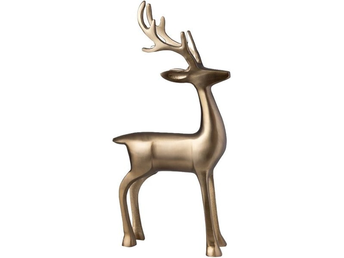 Image of Villeroy & Boch Christmas Chic hreindýr h:36cm gyllt