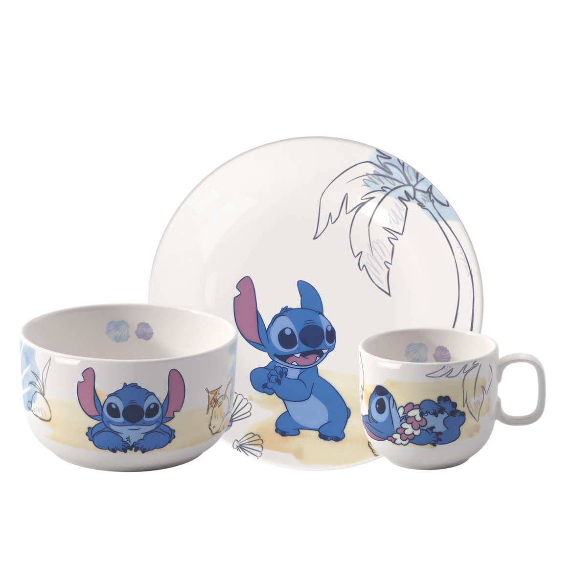 Image of Villeroy & Boch Disney Stitch Matarsett 3stk