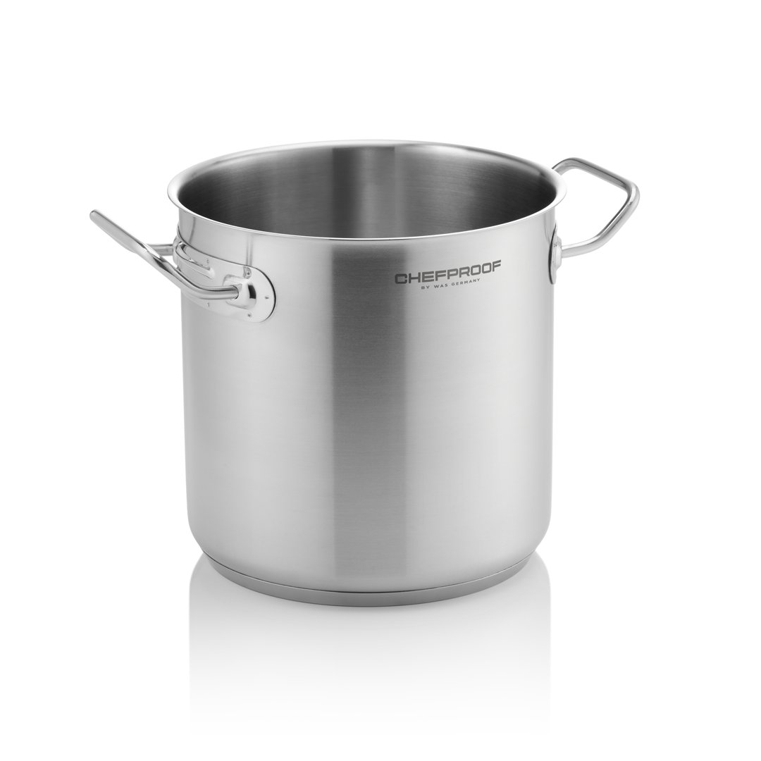 Image of Was Chefproof Pottur stál 28cm 17ltr 18/10