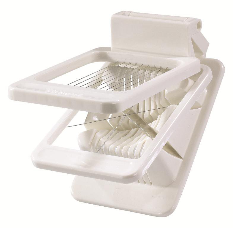 Image of Westmark Eggjaskeri plast tvöfaldur sneiðar/bátar