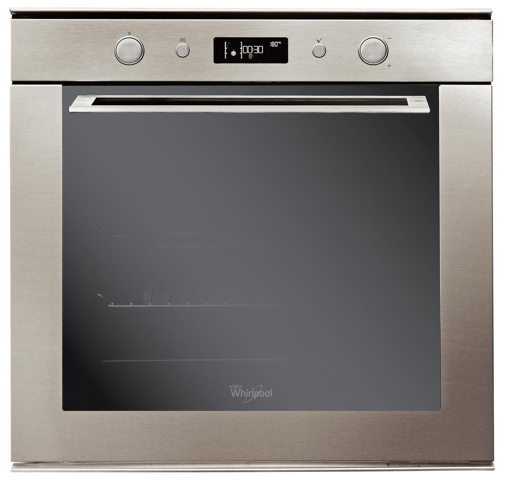 Image of Whirlpool Bakarofn með blæstri og klukku - Stál