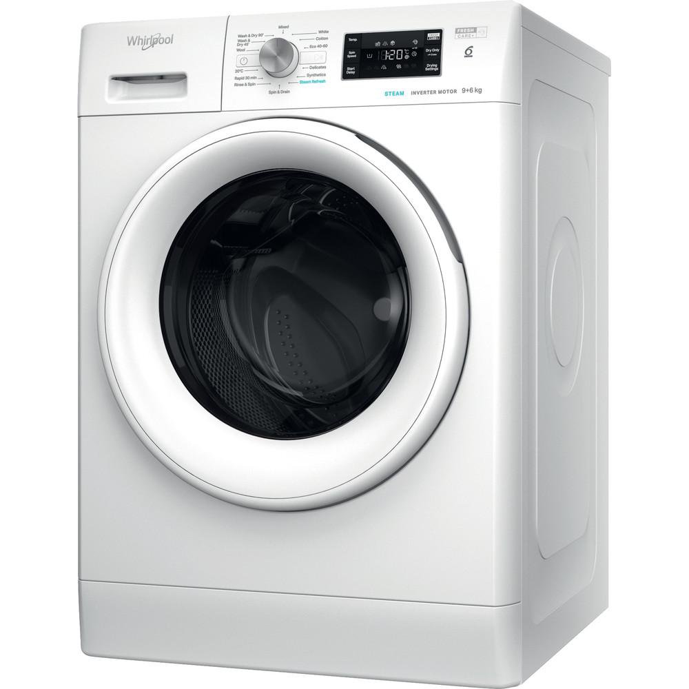 Image of Whirlpool Sambyggð þvottavél og þurrkari 9kg / 6kg, 1400sn