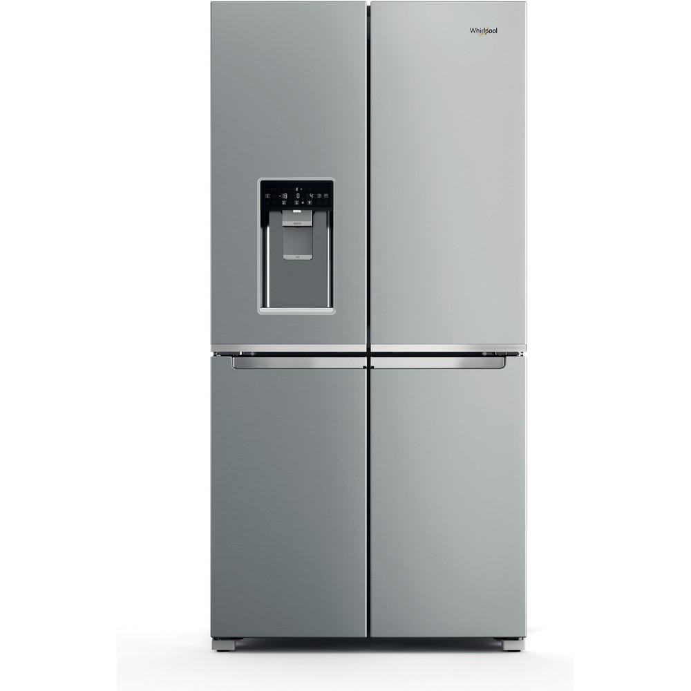 Image of Whirlpool Tvöfaldur kæliskápur með köldu vatni og klakavél Stál