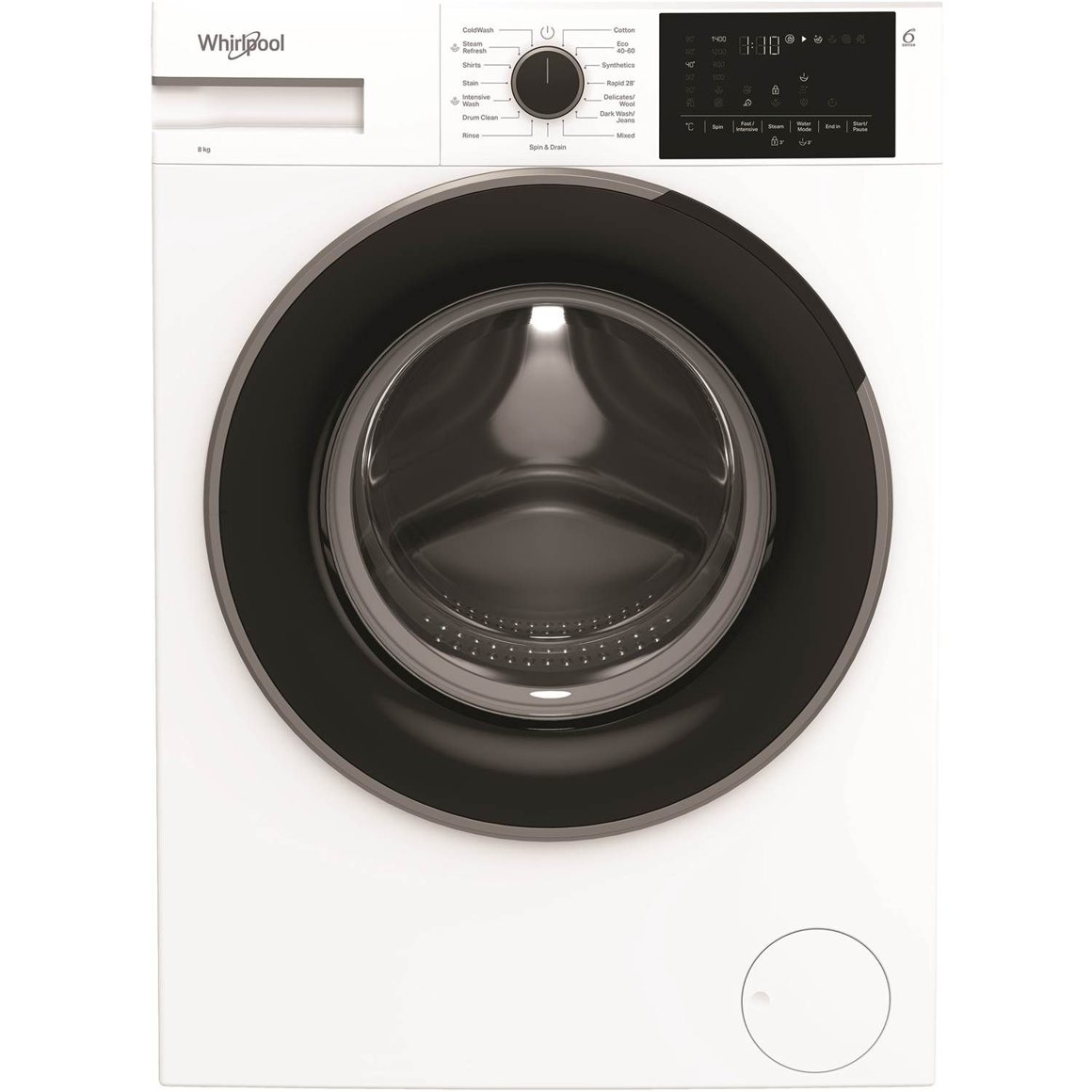 Image of Whirlpool Þvottavél 8kg 1400sn