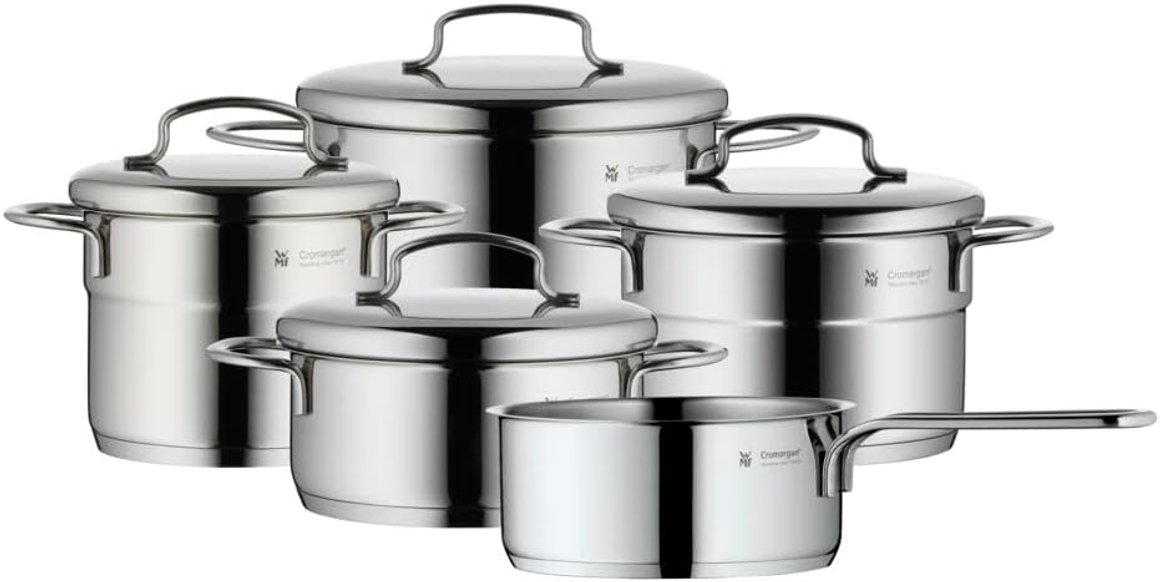 Image of WMF 5 potta "mini" sett með 4 lokum