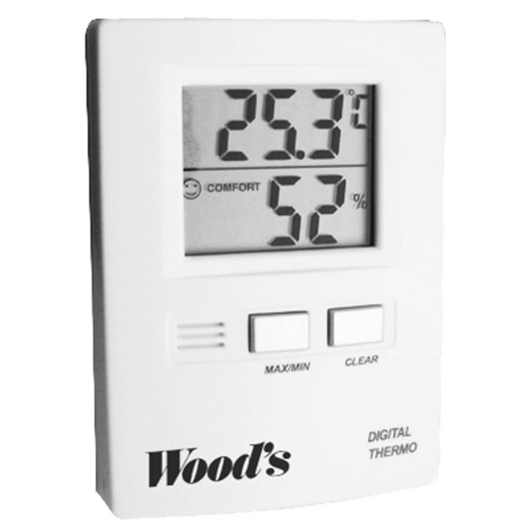 Woods Rakamælir hvítur