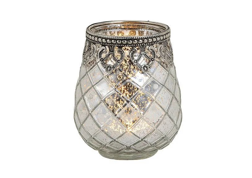 Image of Wurm Kertastjaki fyrir teljós silfraður 10cm