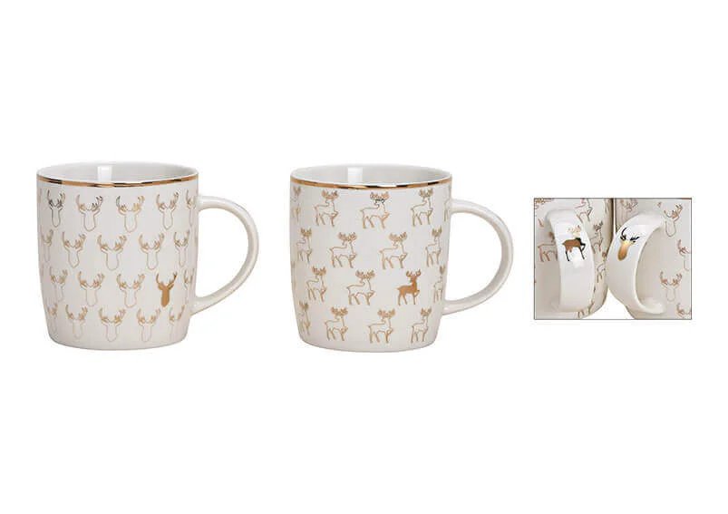 Image of Wurm Jólakrús með hreindýri 340ml 1stk.