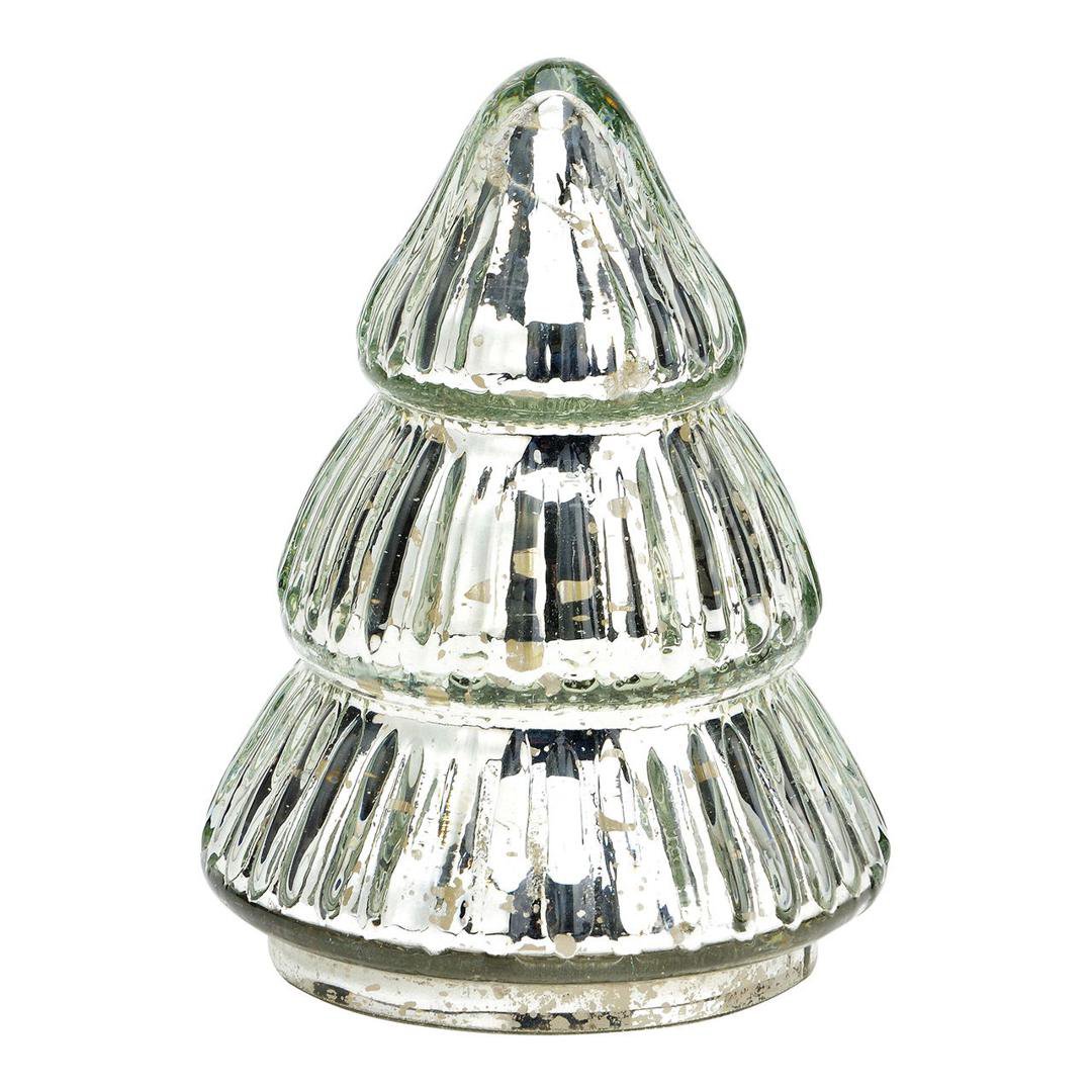 Image of Wurm Jólatré gler 12cm silfur