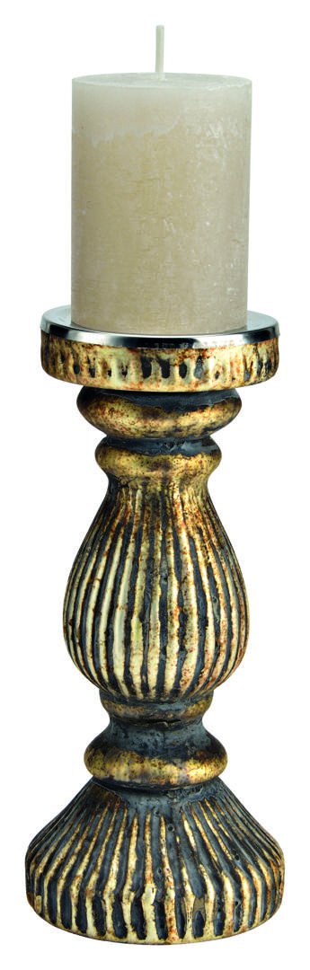 Image of Wurm Kertastjaki gler 24cm antík gull