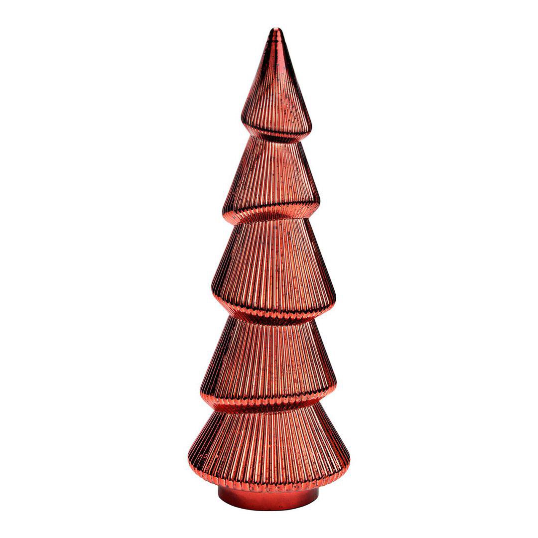 Image of Wurm Jólatré gler 44cm rautt