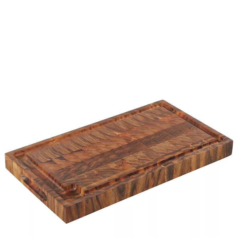 Zassenhaus Skurðarbretti Acacia m/rauf 45x25x4cm