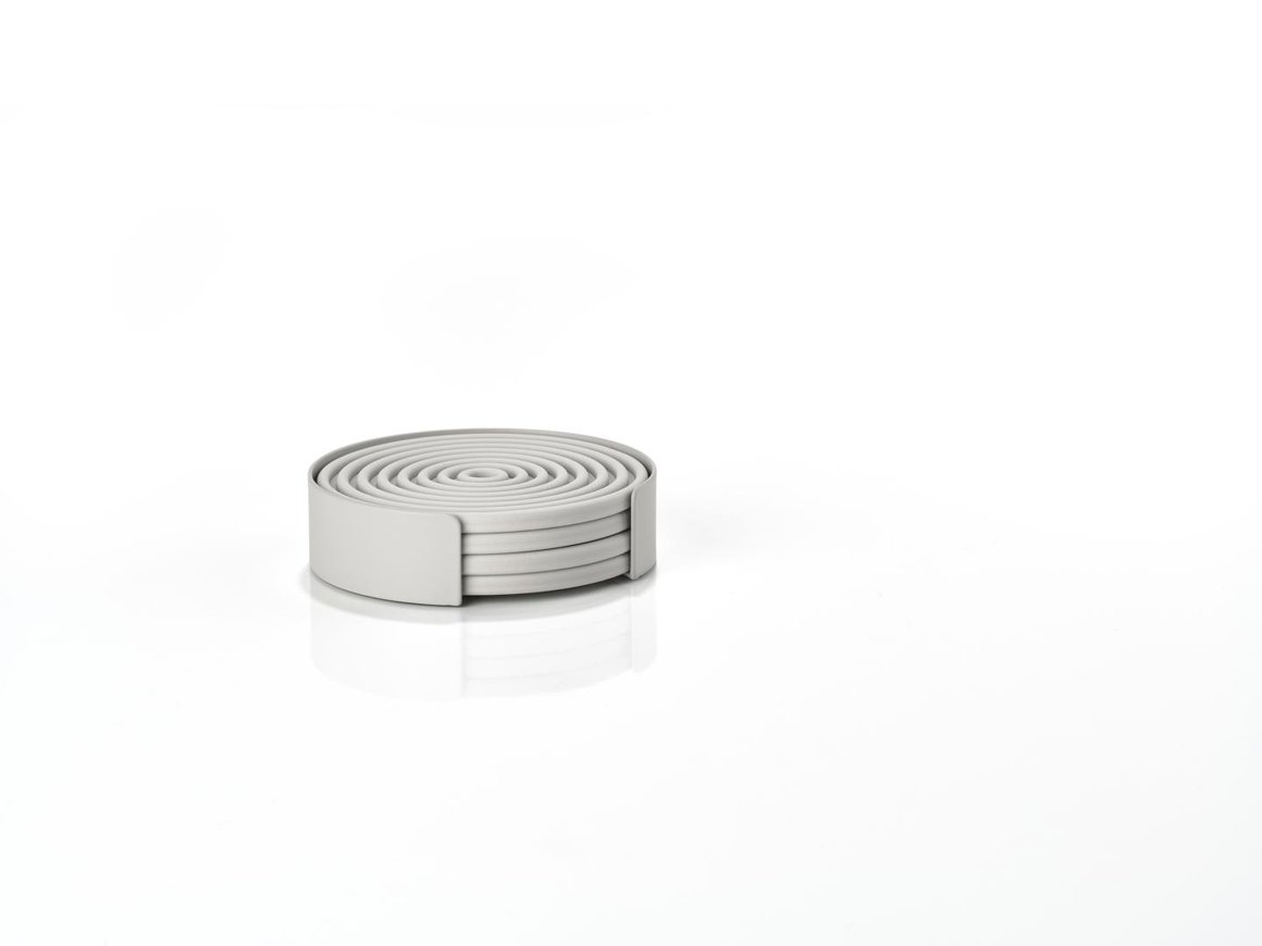 Zone Rocks glasamottur 4stk warm grey