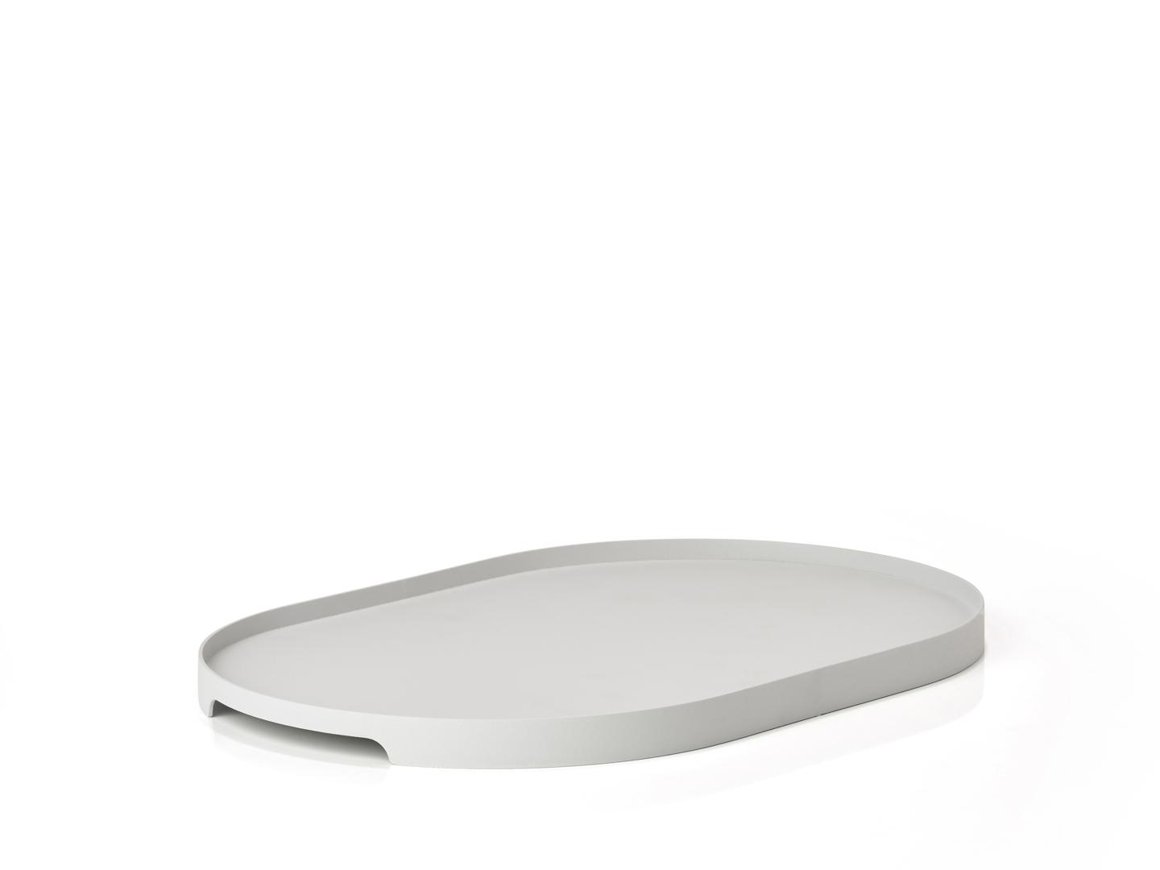 Zone Singles bakki oval 23cm warm grey
