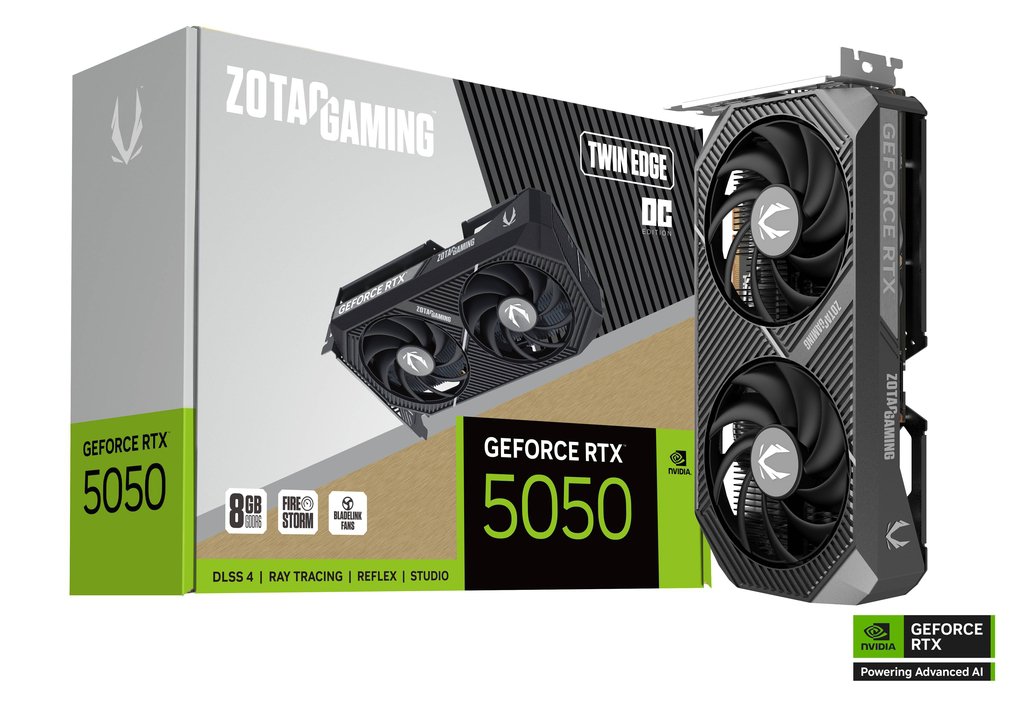 Image of Zotac RTX5050 Twin Edge OC skjákort 8GB GDDR6