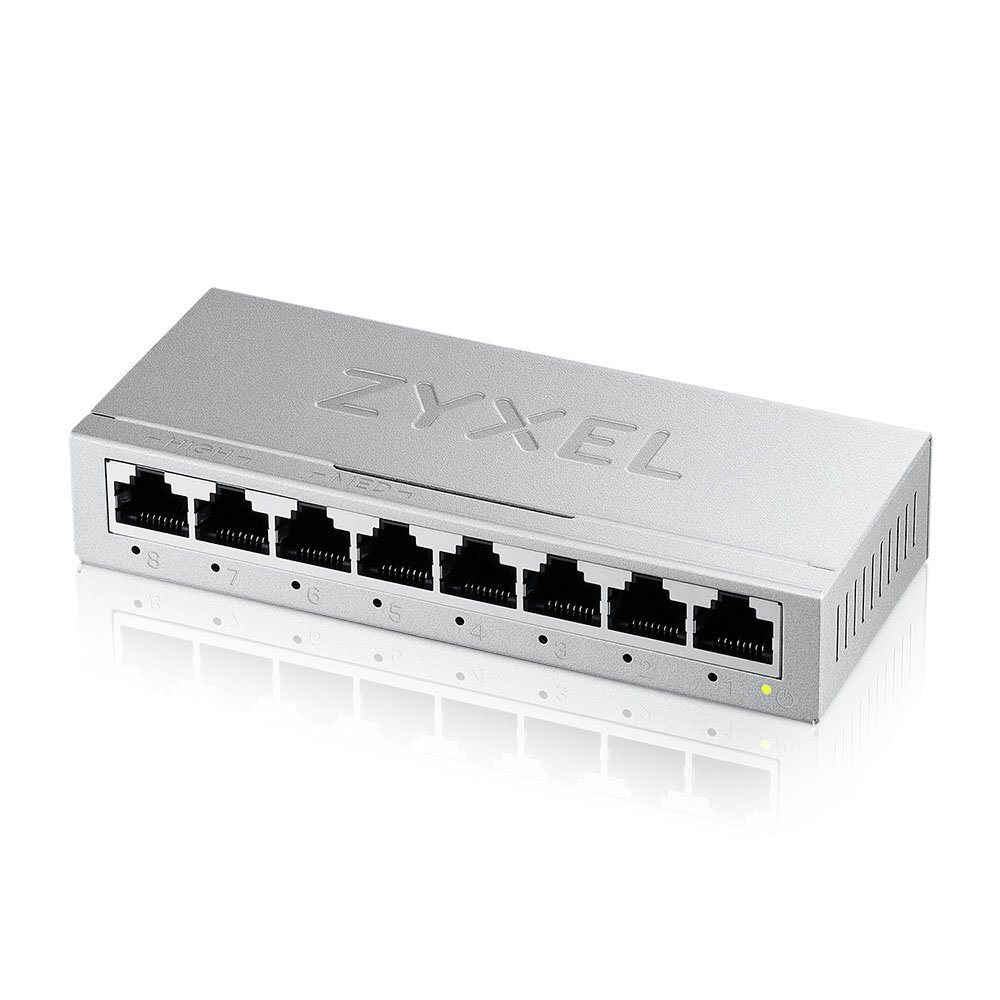 Image of Zyxel GS-108B 100/1000 Mbps 8 tengja switch