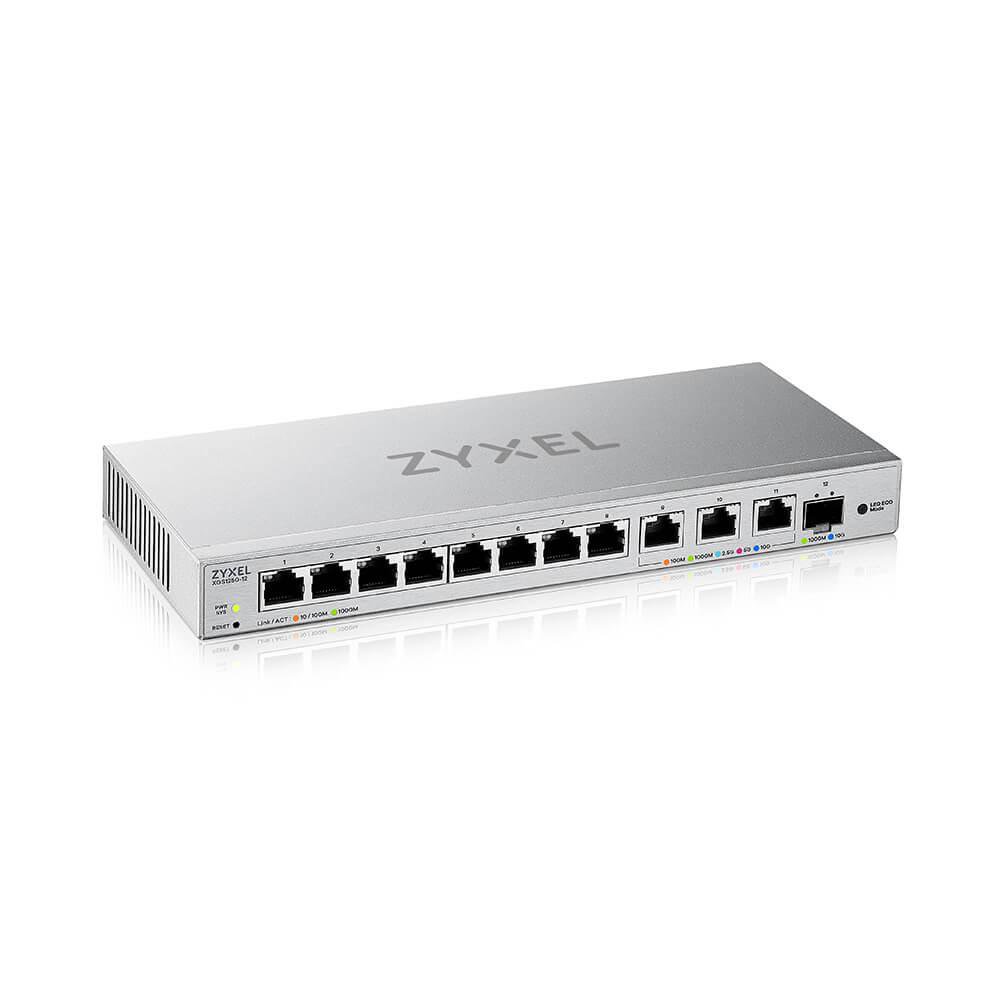 Image of Zyxel XGS1250 12 Port Webmanaged Switch með 3x 10 Gbps tengi