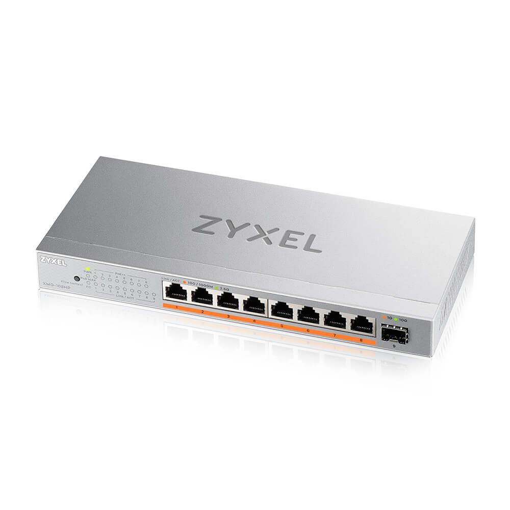 Image of Zyxel XMG-108HP 2,5 Gbps 8 tengja PoE++ switch